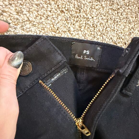 Paul Smith Jeans Men’s 30 Black Slim Fit Jeans - Picture 6 of 8